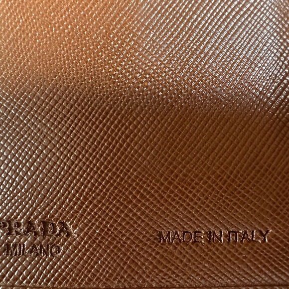 Prada Brown Leather Wallet - Picture 5 of 6